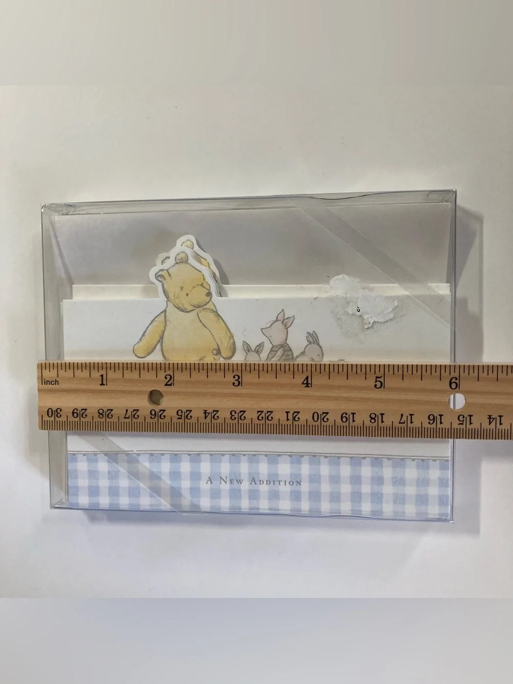 Lot - 6 pks Classic Pooh Baby Announcement 60 Cards Pink Blue Girl Boy Michel Co